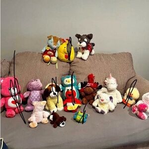 Colorful Plush Toy Collection